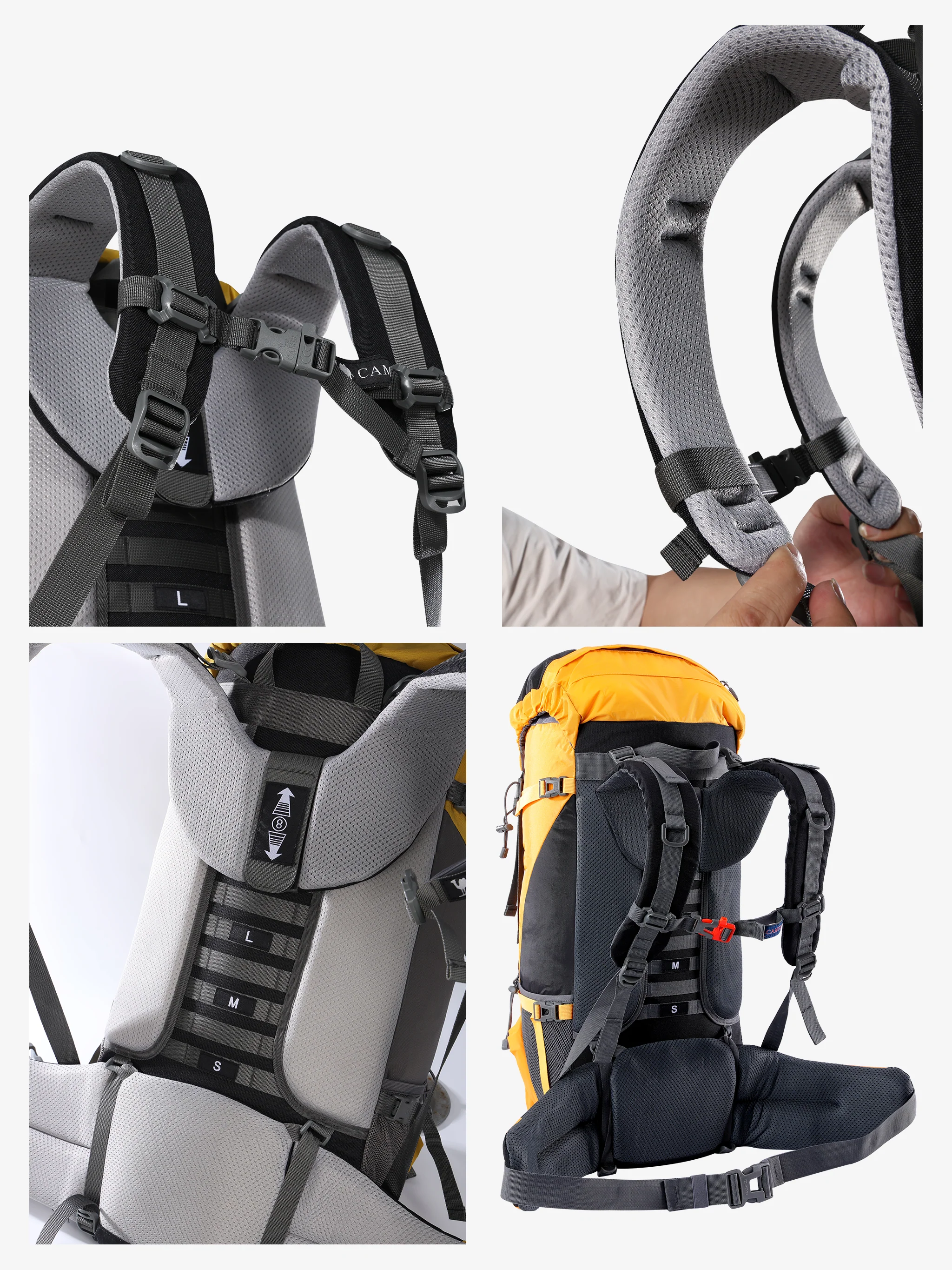 65L Expedition Trekking Backpack - Image 3