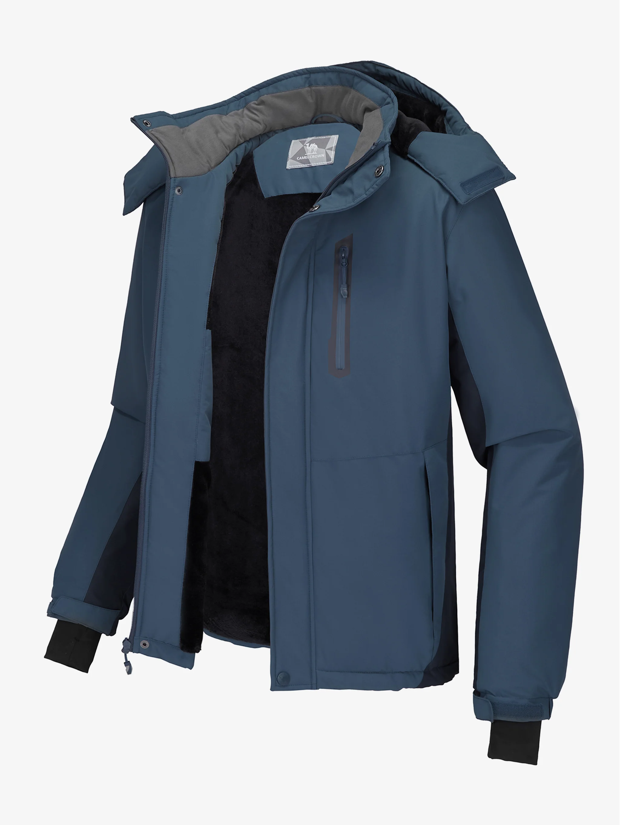 Men’s Urban Edge Fleece Rain Jacket - Image 10