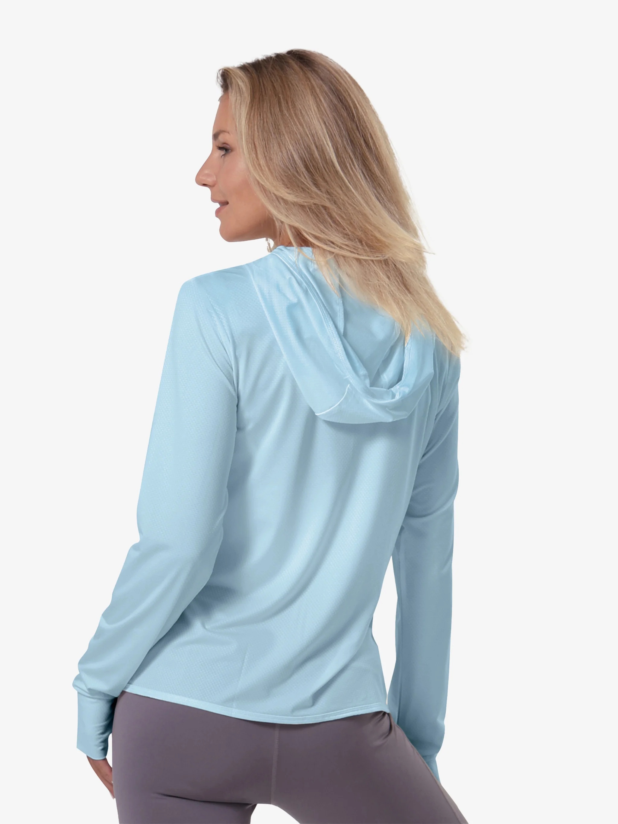 Women's UPF 50+ Hooded Sun Jacket - Image 3